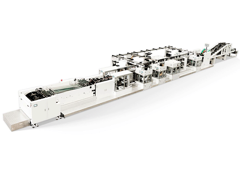 bottom gluing machine