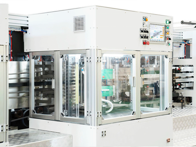 Paper Bag Bottom Gluing machine
