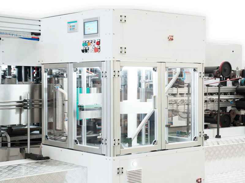 Paper Bag Bottom Gluing machine